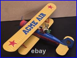 Ertl Collectibles Warner Bros Acme Air Model Plane Wile E Coyote Daffy Duck Rare