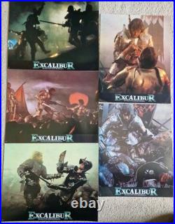 Excalibur Lobby Card Set Of 19 Rare 1981 Warner Bros German Issues