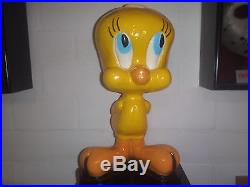 Extreem Rare! Warner Bros Looney Tunes Giant Tweety Statue