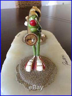 Extremely RARE Ron Lee MARVIN MARTIAN with his dog K-9 XLrg Figurine