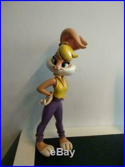Extremely Rare! Looney Tunes Big Lola Bugs Bunny Figurine Statue in Original Box