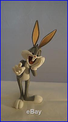 Extremely Rare! Looney Tunes Bugs Bunny Classic Polyresin Figurine Statue