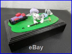 Extremely Rare! Looney Tunes Bugs Bunny Playing Golf Figurine LE of 100 Statue