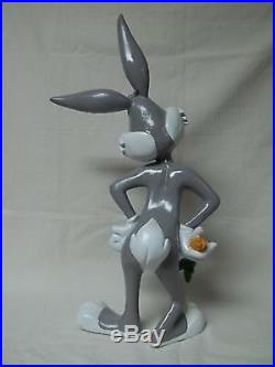 Extremely Rare! Looney Tunes Bugs Bunny Whatz Up Dog Big Figurine Statue