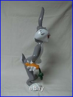 Extremely Rare! Looney Tunes Bugs Bunny Whatz Up Dog Big Figurine Statue