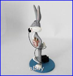 Extremely Rare! Looney Tunes Bugs Bunny on the Phone Figurine Statue
