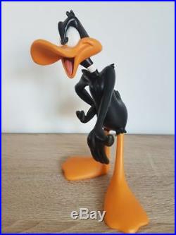 Extremely Rare! Looney Tunes Daffy Duck Angry Classic Figurine Statue