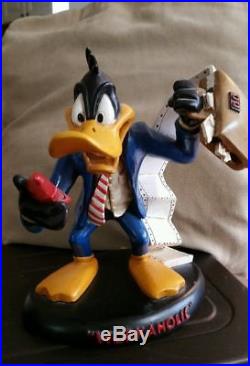 Extremely Rare! Looney Tunes Daffy Duck Workaholic Figurine Statue from 1994