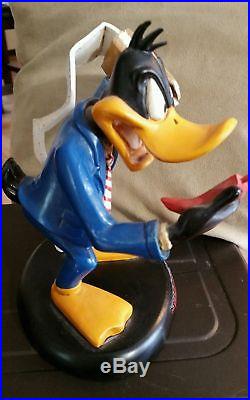Extremely Rare! Looney Tunes Daffy Duck Workaholic Figurine Statue from 1994