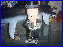 Extremely Rare! Looney Tunes Elmer Fudd Christmas Figurine Statue
