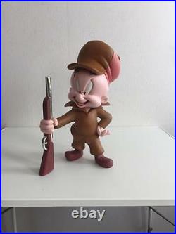 Extremely Rare! Looney Tunes Elmer Fudd Standing with Rifle Figurine Statue