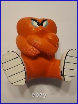 Extremely Rare! Looney Tunes Gossamer Hairy Orange Monster Sitting Fig Statue