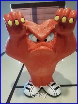 Extremely Rare! Looney Tunes Gossamer Hairy Orange Monster Standing 20 Statue
