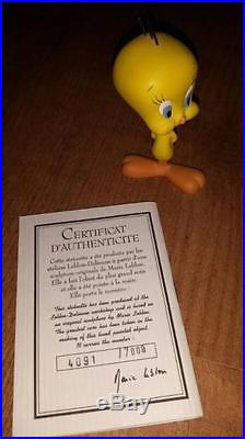 Extremely Rare! Looney Tunes Leblon-Delienne Tweety Limited Edition Small Statue
