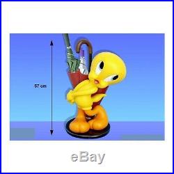 Extremely Rare! Looney Tunes Lifesize Tweety Umbrella Stand Figurine Statue