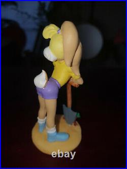 Extremely Rare! Looney Tunes Lola Bunny Digging For Bugs Bunny Figurine Statue