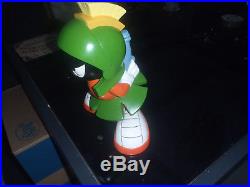 Extremely Rare! Looney Tunes Marvin The Martian Standing with Lasergun Statue