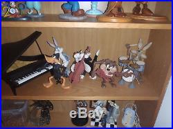 Extremely Rare! Looney Tunes Music Band Complete Leblon Delienne LE Statue Set