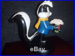 Extremely Rare! Looney Tunes Pepe Le Pew Ladies Man Figurine Statue 1994