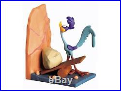 Extremely Rare! Looney Tunes Road Runner Demons & Merveilles Fig Bookend Statue