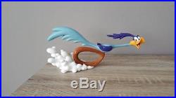 Extremely Rare! Looney Tunes Road Runner Running Full Speed Figurine Statue