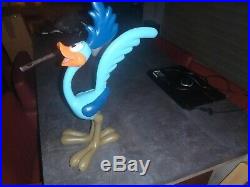 Extremely Rare! Looney Tunes Road Runner Standing Figurine Statue