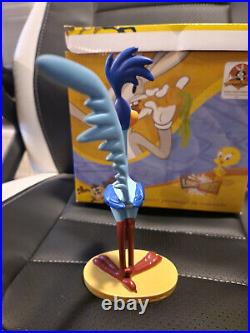 Extremely Rare! Looney Tunes Road Runner Standing Vintage Italian Fig Statue