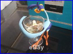 Extremely Rare! Looney Tunes Road Runner with Glass Demons & Merveilles Statue