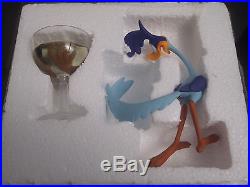 Extremely Rare! Looney Tunes Road Runner with Glass Demons & Merveilles Statue