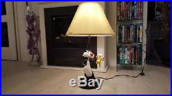 Extremely Rare! Looney Tunes Sylvester Captured Tweety Figurine Statue Lamp