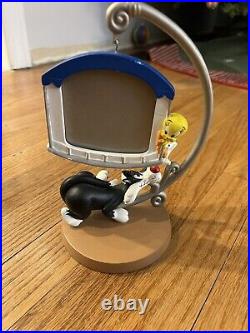 Extremely Rare! Looney Tunes Sylvester & Tweety Figurine Frame Statue Warner Bro