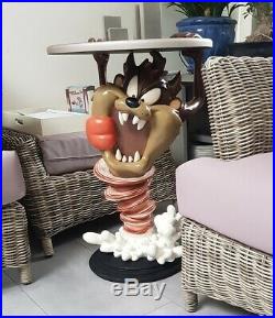 Extremely Rare! Looney Tunes Taz Tasmanian Devil Butler Lifesize Figurine Statue