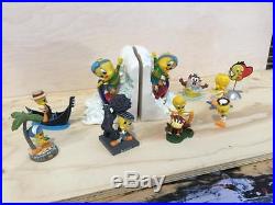 Extremely Rare! Looney Tunes Tweety & Baby Taz Collection Figurine Statues Boxed
