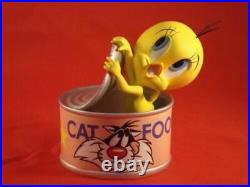 Extremely Rare! Looney Tunes Tweety Cat Food Demons & Merveilles Figurine Statue