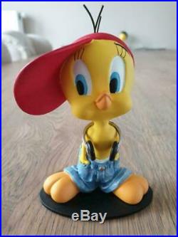 Extremely Rare! Looney Tunes Tweety Rapper Demons & Merveilles Figurine Statue