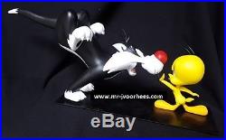 Extremely Rare! Looney Tunes Tweety Stops Sylvester Demons & Merveilles Statue