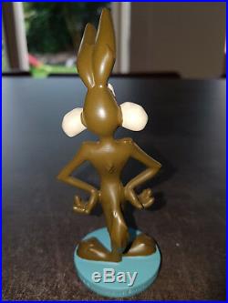 Extremely Rare! Looney Tunes Wile E Coyote Standing in Confidence Fig Statue