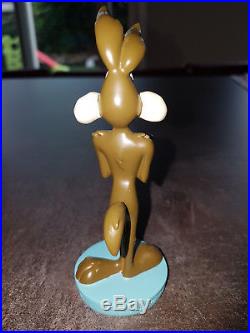 Extremely Rare! Looney Tunes Wile E Coyote When A Plan Comes Together Fig Statue