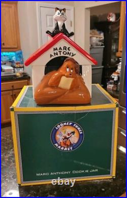 Extremely Rare Vintage Marc Antony And Pussyfoot Cookie Jar Warner Bros. WithBox