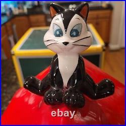 Extremely Rare Vintage Marc Antony And Pussyfoot Cookie Jar Warner Bros. WithBox