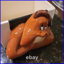 Extremely Rare Vintage Marc Antony And Pussyfoot Cookie Jar Warner Bros. WithBox
