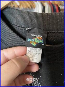 Extremely Rare Vintage Space Jam Crewneck Sweatshirt Warner Bros Size XL