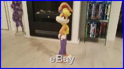 Extremely Rare! Warner Bros Looney Tunes Big Lola Bugs Bunny Figurine Statue