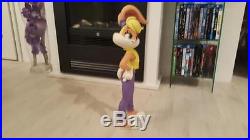 Extremely Rare! Warner Bros Looney Tunes Big Lola Bugs Bunny Figurine Statue