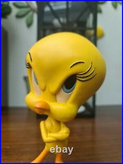 Extremely Rare! Warner Bros Looney Tunes Tweety Angry Figurine Statue