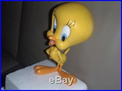 Extremely Rare! Warner Bros Looney Tunes Tweety Classic Figurine Statue