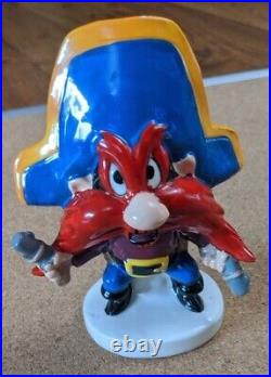 Extremely Rare Warner Bros Looney Tunes Yosemite Sam Ceramic Figurine 1985 New