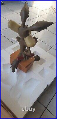 Extremely Rare Wile E Coyote By Rutten Figure 15 On His Dynamite Box