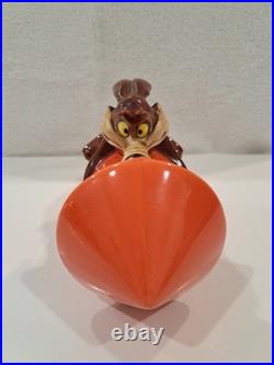 Extremely Rare Wile E Coyote On Rocket Ceramic Bank Looney Tunes Warner Brothers