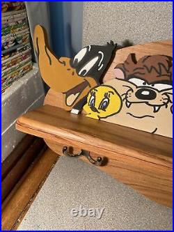 Extremely rare 30 Inches Long coat rack. Looney Tunes. Warner Bros